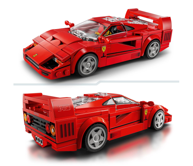 LEGO Speed Champions 76934 Supersamochód Ferrari F40 V29 - 1266186 - zdjęcie 4